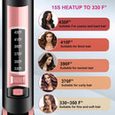 Professional Ceramic Hair Straightner Six Adjustable Temperature Settings 230F To 450F 15