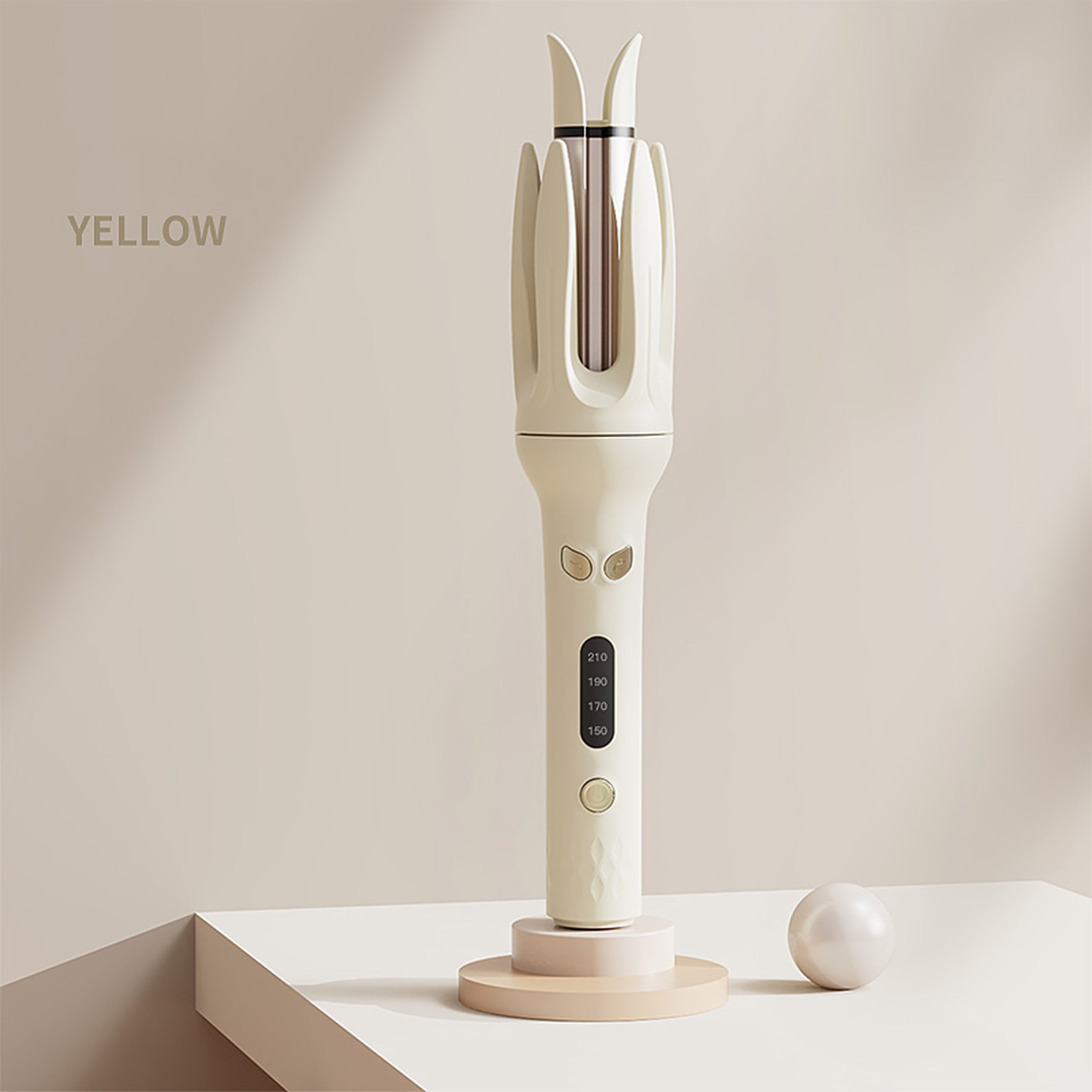 Automatic Hair Curling Iron For Healthy & Shiny,  28mm Barrel / 4 Temperature-adjusting Mode
